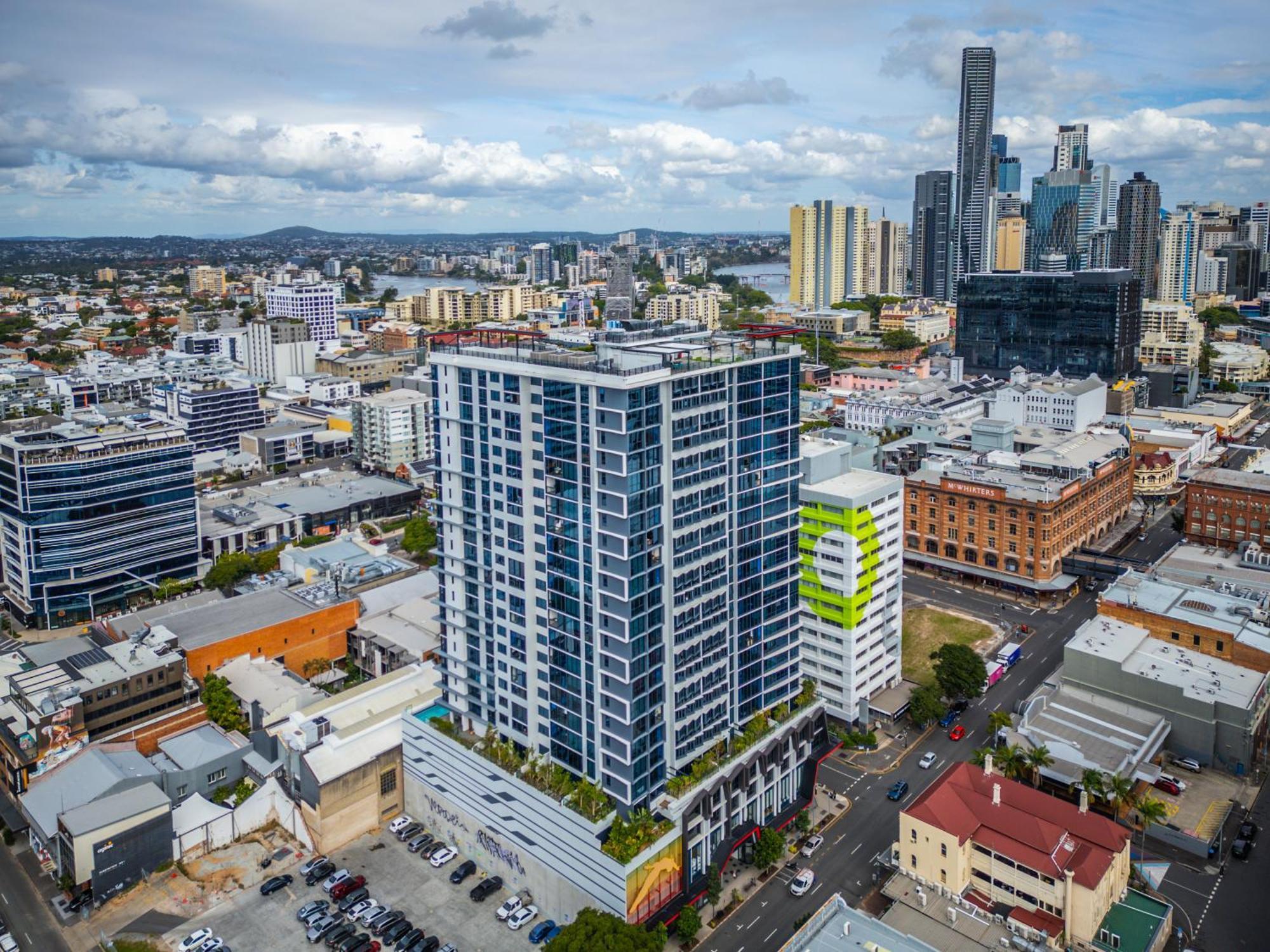 Utopia Apartments By Serain Residences Brisbane Exterior foto